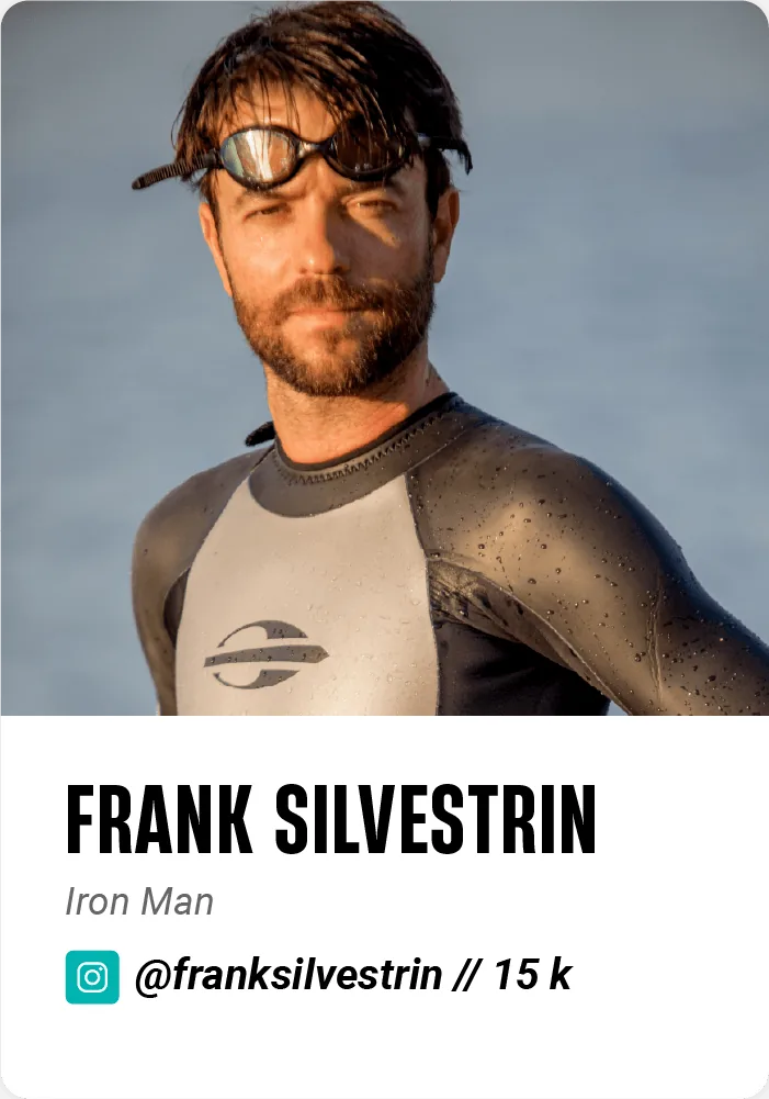 Frank Silvestrin, Mormaii Iron Man athlete